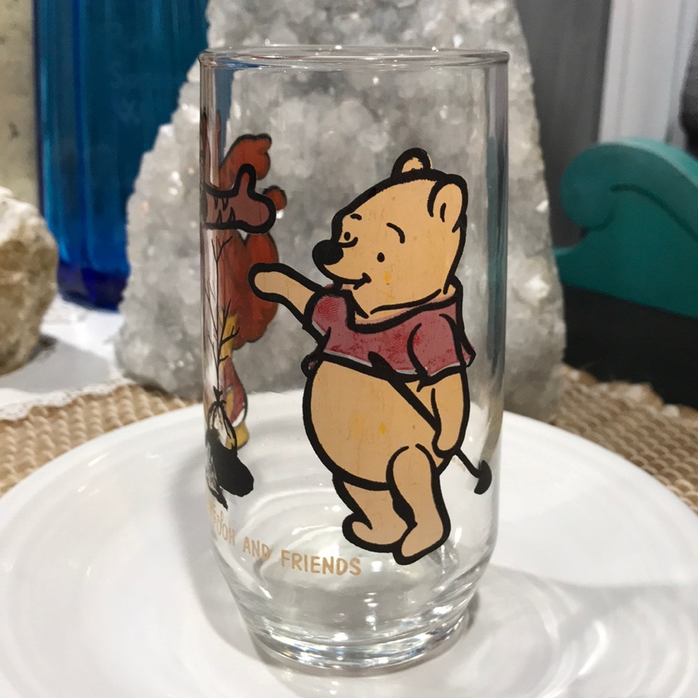 🌸Vintage Winnie The Pooh Glass